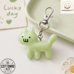 Glow Cat Keychain 6 1