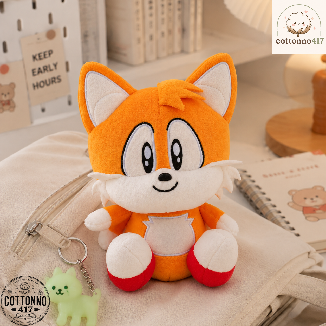 2 Cute Fox Plush Toy — image 3