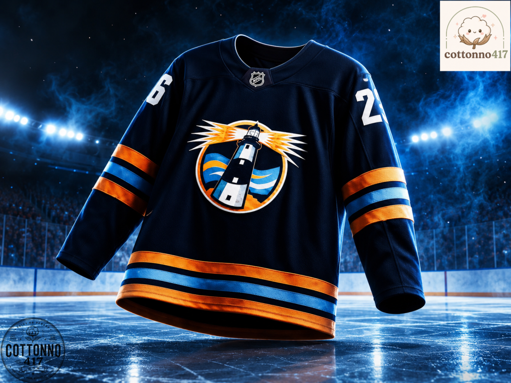 1 New York Islanders Lighthouse Jersey – Retro Hockey Shirt
