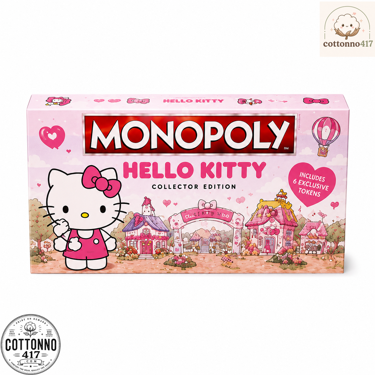 3 Hello Kitty Monopoly Board Game — image 4