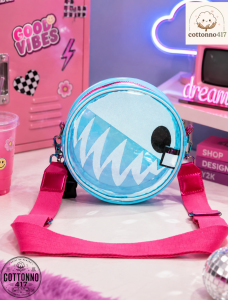 Digital Circus Bubble Iridescent Crossbody Bag 8 2 11