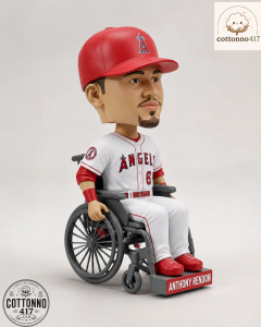 Anthony Rendon Angels Bobblehead Wheelchair Edition Baseball 8 2 14