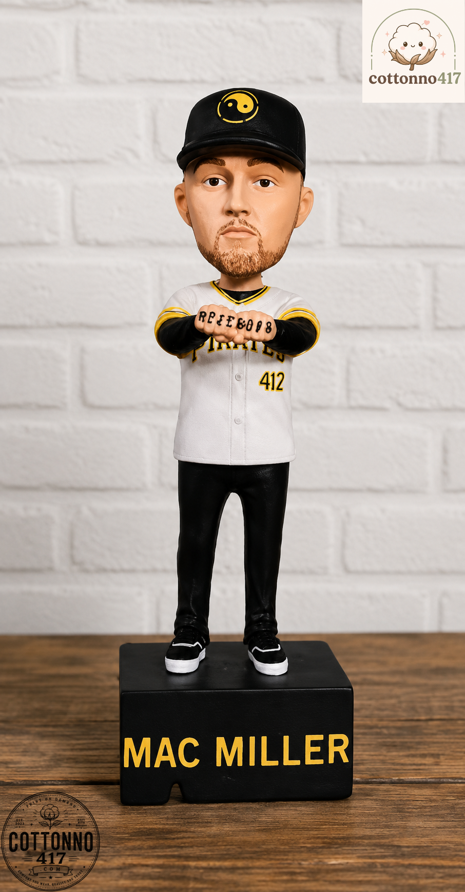 Mac Miller Bobblehead Pittsburgh Tribute