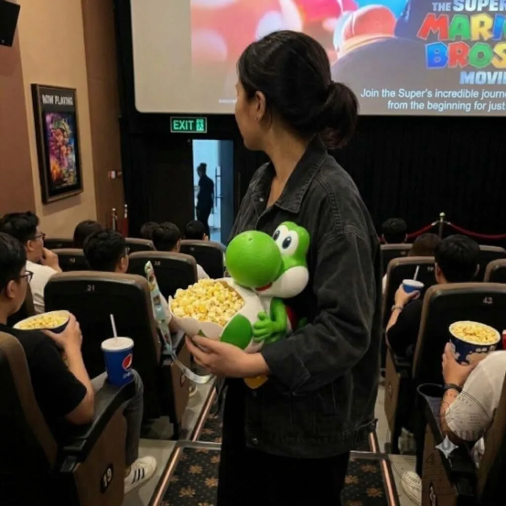 Yoshi Popcorn Bucket – Super Mario Collectible Egg Container 9 Yoshi Popcorn Bucket – Super Mario Collectible Egg Container